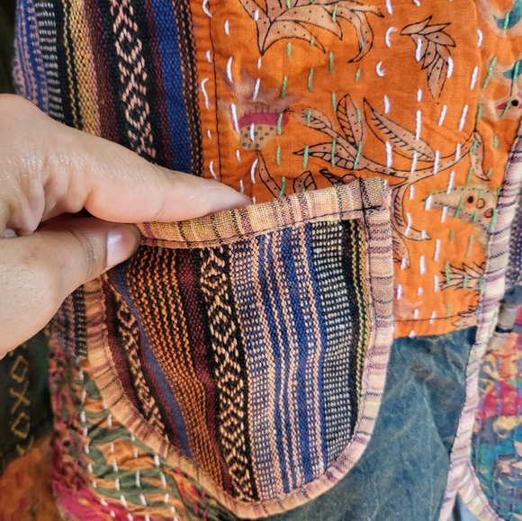 Patchwork Multicolor Jacket - Picture 5 of 7
